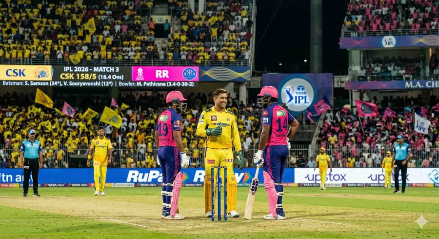 CSK Lock Horns With RR in Blockbuster IPL 2026 Clash