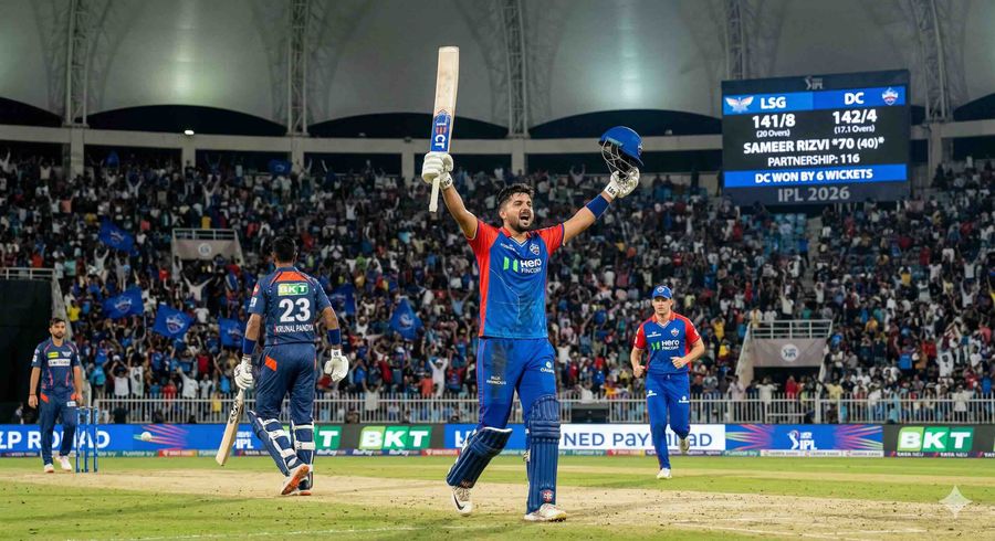 Sameer Rizvi Rescues Delhi From 26/4 to Stun Lucknow