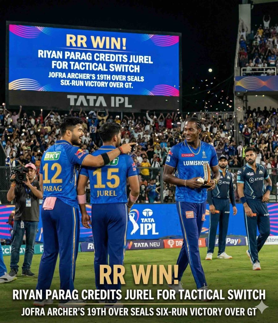 Dhruv Jurel's Sharp Instinct Behind RR's Match-Winning Move